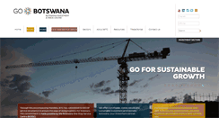 Desktop Screenshot of gobotswana.com